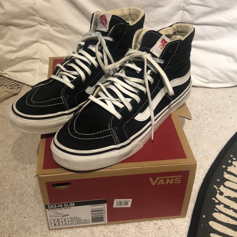 SK8 High slim vans